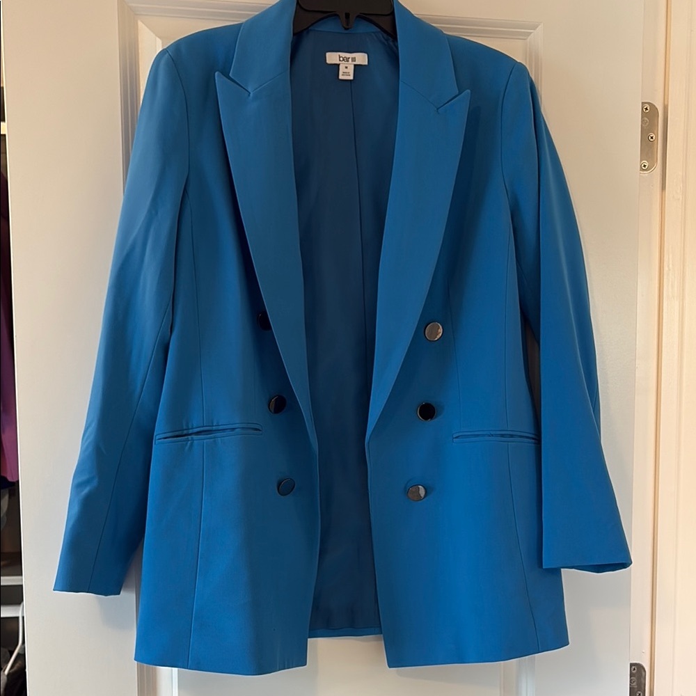 Bar III Blue Women's Blazer
